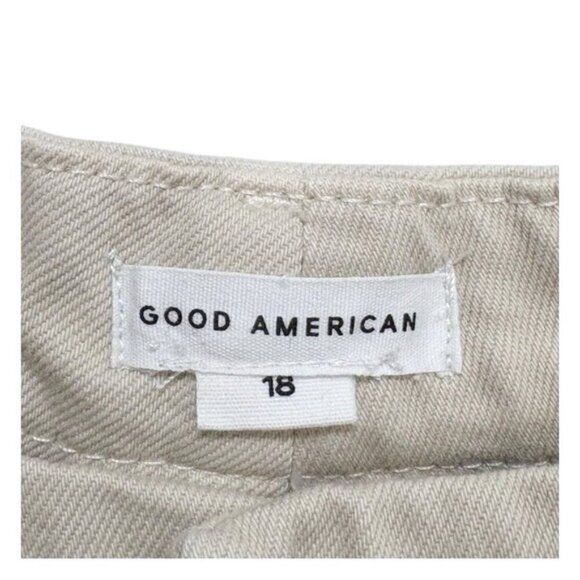 Good American Good Skate Wide Leg Jeans Size 18 - Picture 10 of 11